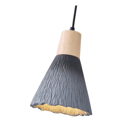 Pendel 1xE27/15W/230V grå