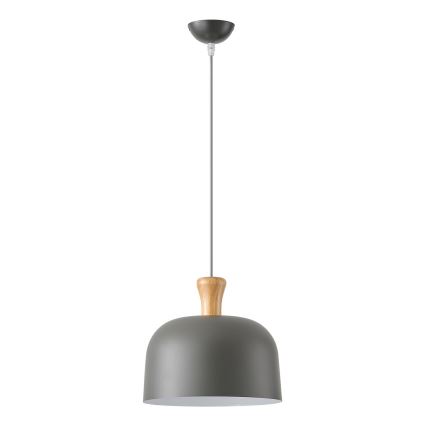 Pendel 1xE27/15W/230V grå