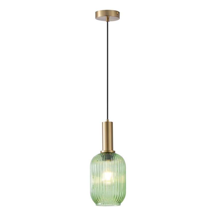 Pendel 1xE27/15W/230V grøn 13 cm