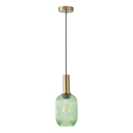 Pendel 1xE27/15W/230V grøn 13 cm