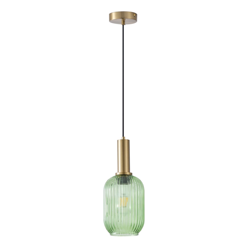 Pendel 1xE27/15W/230V grøn 13 cm