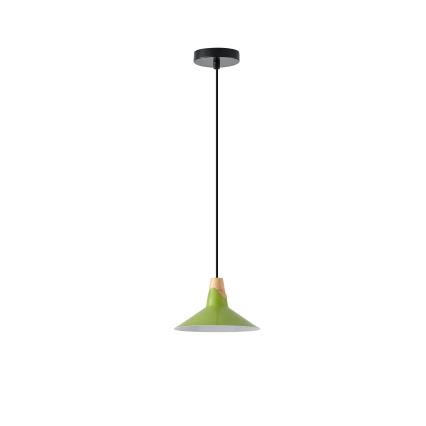 Pendel 1xE27/15W/230V grøn