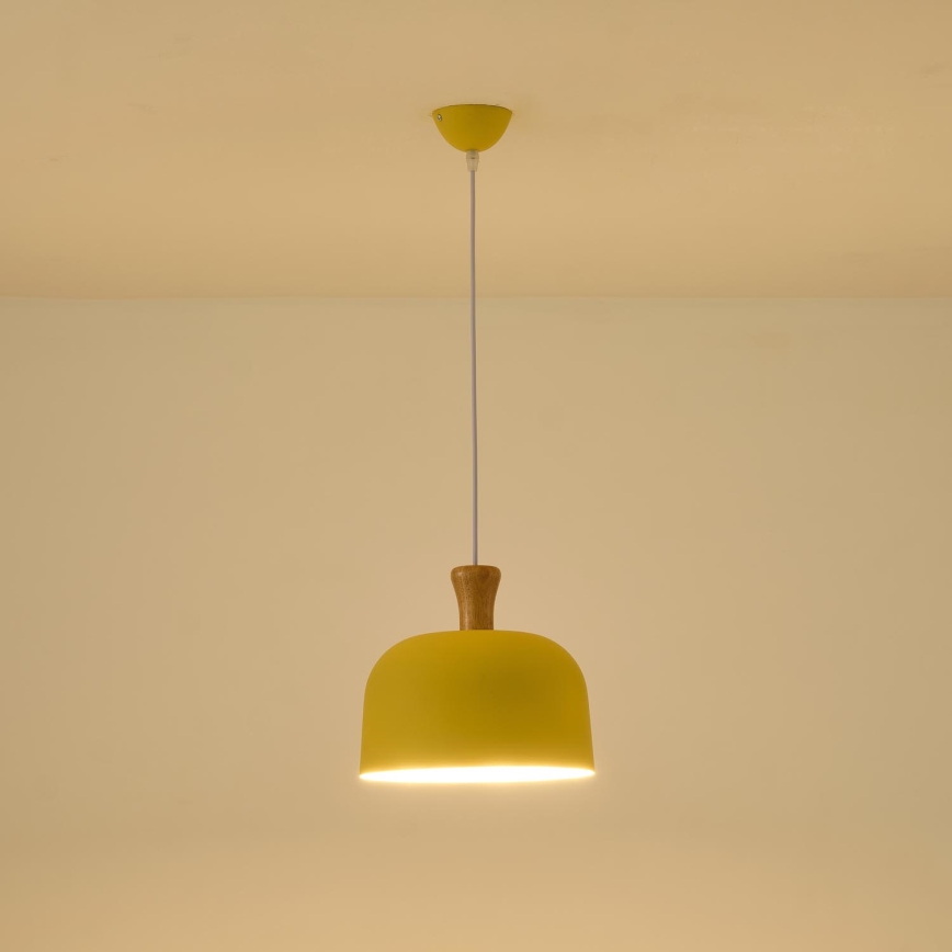 Pendel 1xE27/15W/230V gul