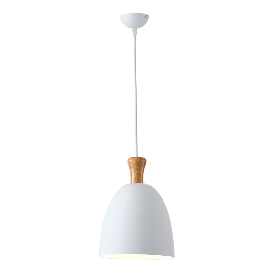 Pendel 1xE27/15W/230V hvid diameter 23 cm