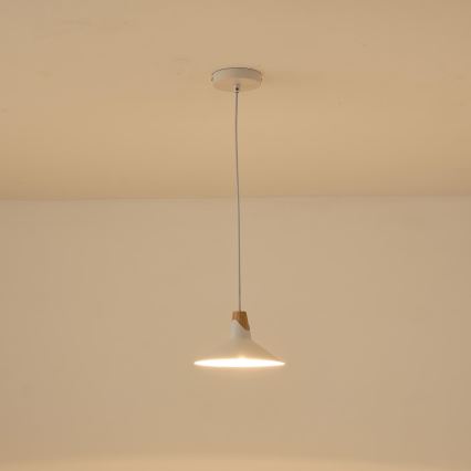 Pendel 1xE27/15W/230V hvid