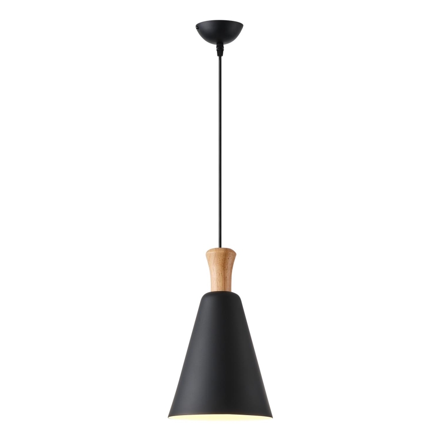 Pendel 1xE27/15W/230V sort diameter 20 cm