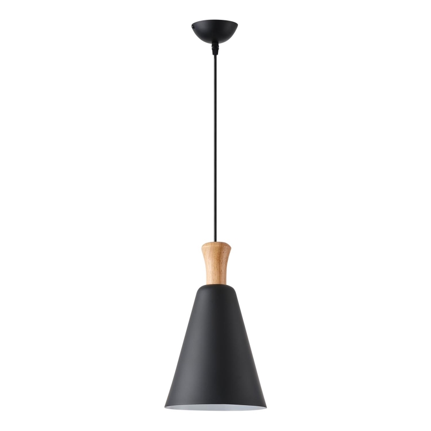 Pendel 1xE27/15W/230V sort diameter 20 cm