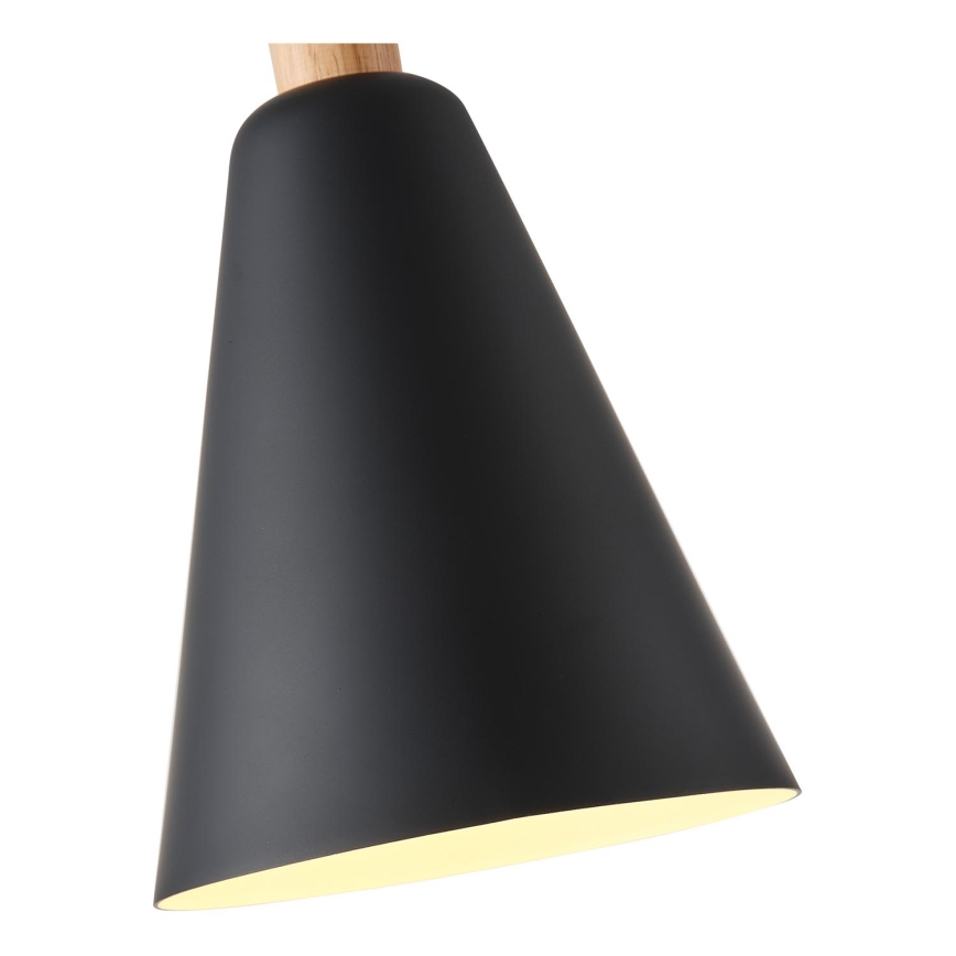 Pendel 1xE27/15W/230V sort diameter 20 cm