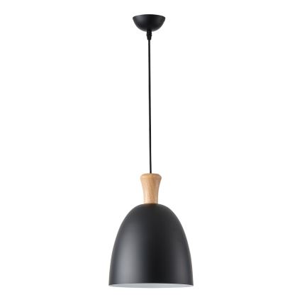 Pendel 1xE27/15W/230V sort diameter 23 cm