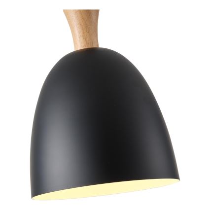 Pendel 1xE27/15W/230V sort diameter 23 cm