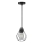 Pendel 1xE27/35W/230V diameter 18 cm sort