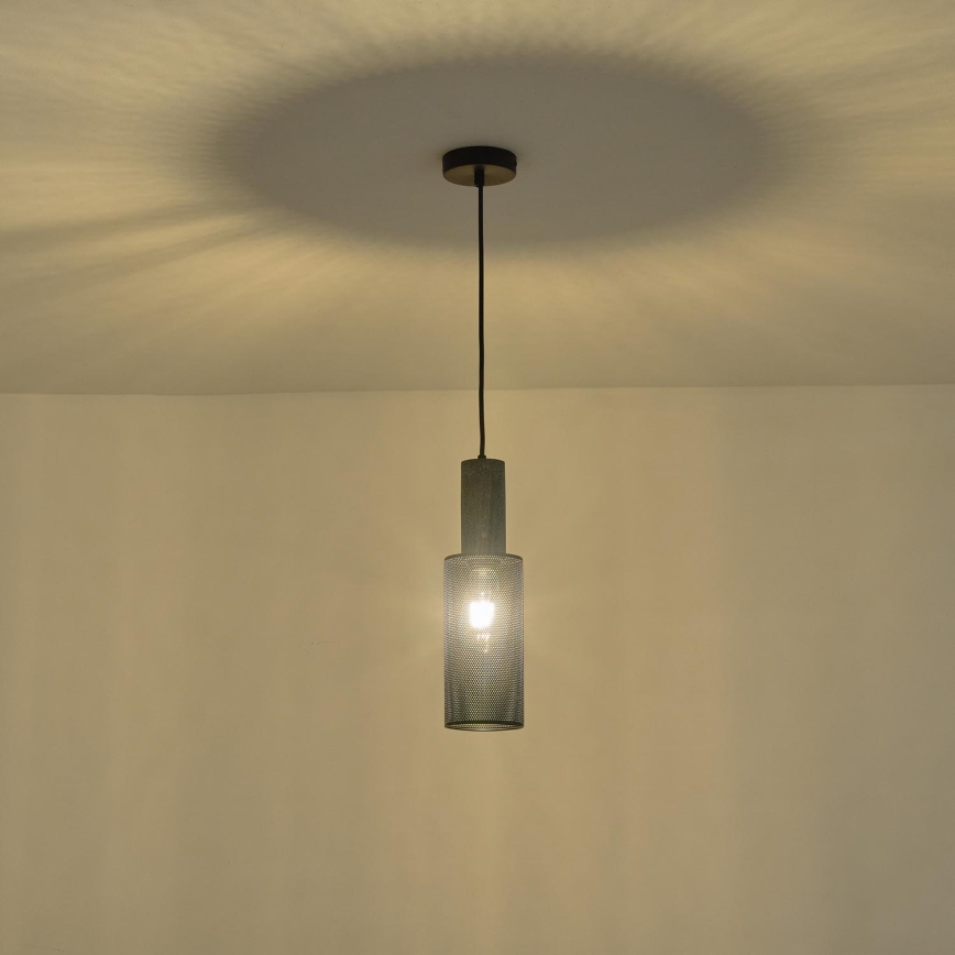 Pendel 1xE27/40W/230V sort