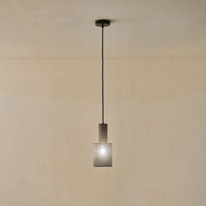 Pendel 1xE27/40W/230V sort