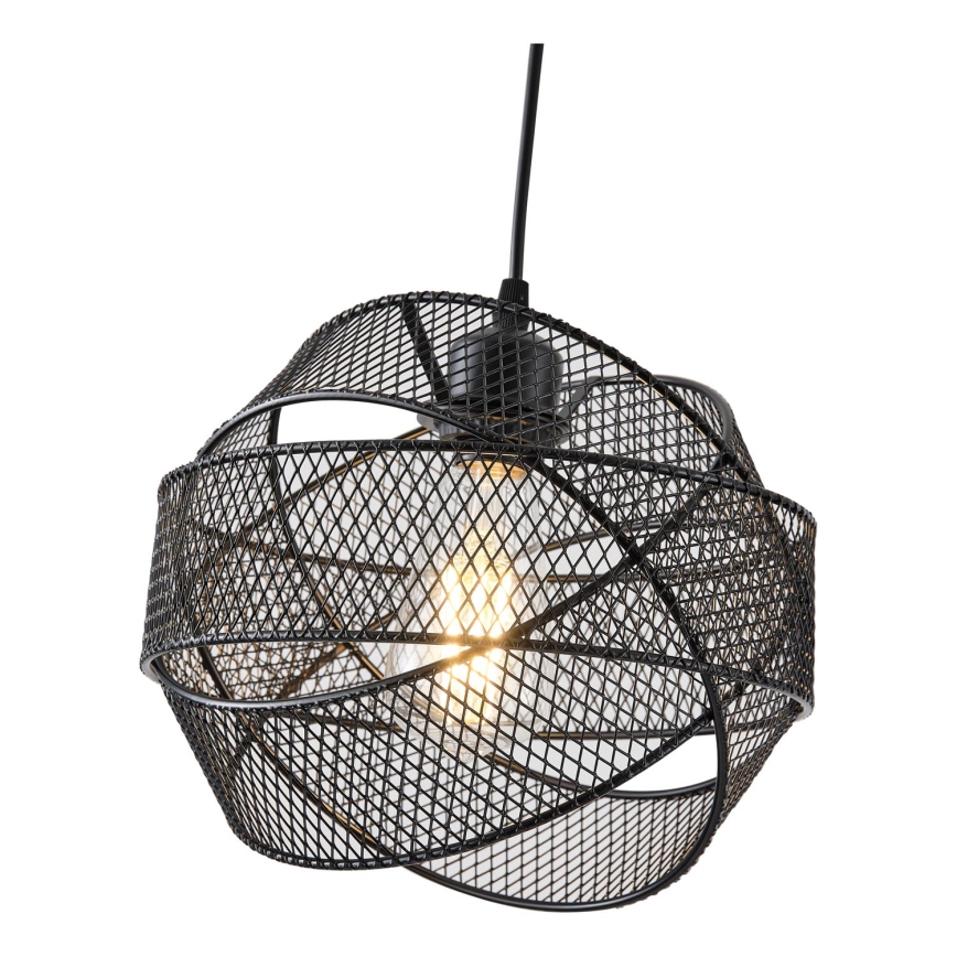 Pendel 1xE27/40W/230V sort