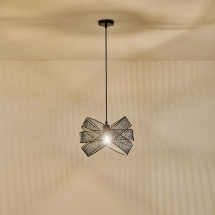 Pendel 1xE27/40W/230V sort