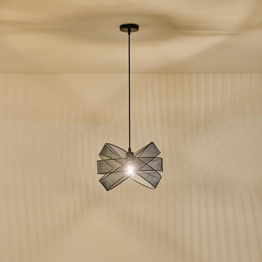 Pendel 1xE27/40W/230V sort