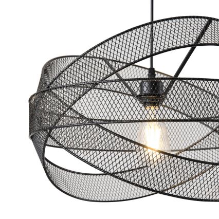 Pendel 1xE27/40W/230V sort
