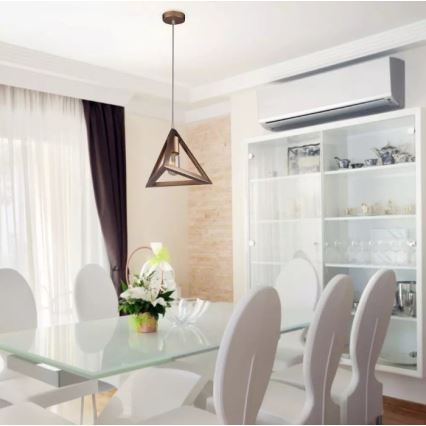 Pendel 1xE27/60W/230V bronze