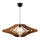 Pendel 1xE27/60W/230V diam. 47 cm brun