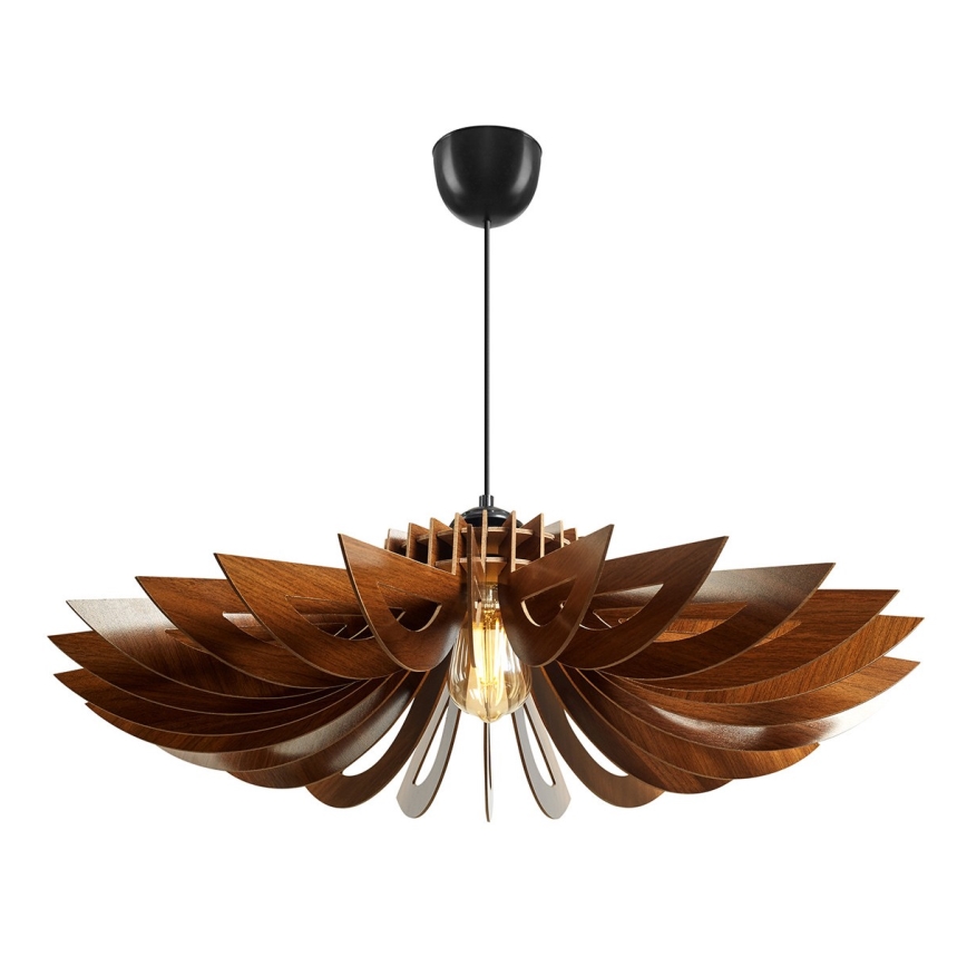 Pendel 1xE27/60W/230V diam. 68 cm brun
