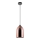 Pendel 1xE27/60W/230V diameter 17 cm kobber