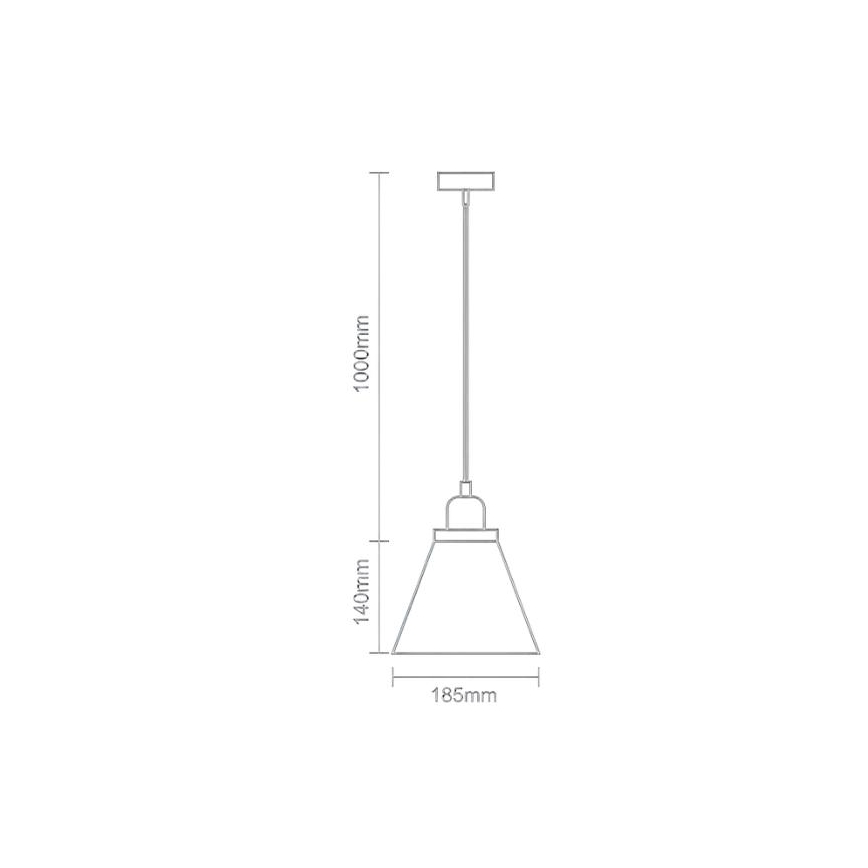 Pendel 1xE27/60W/230V diameter 18,5 cm