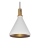 Pendel 1xE27/60W/230V diameter 23 cm hvid