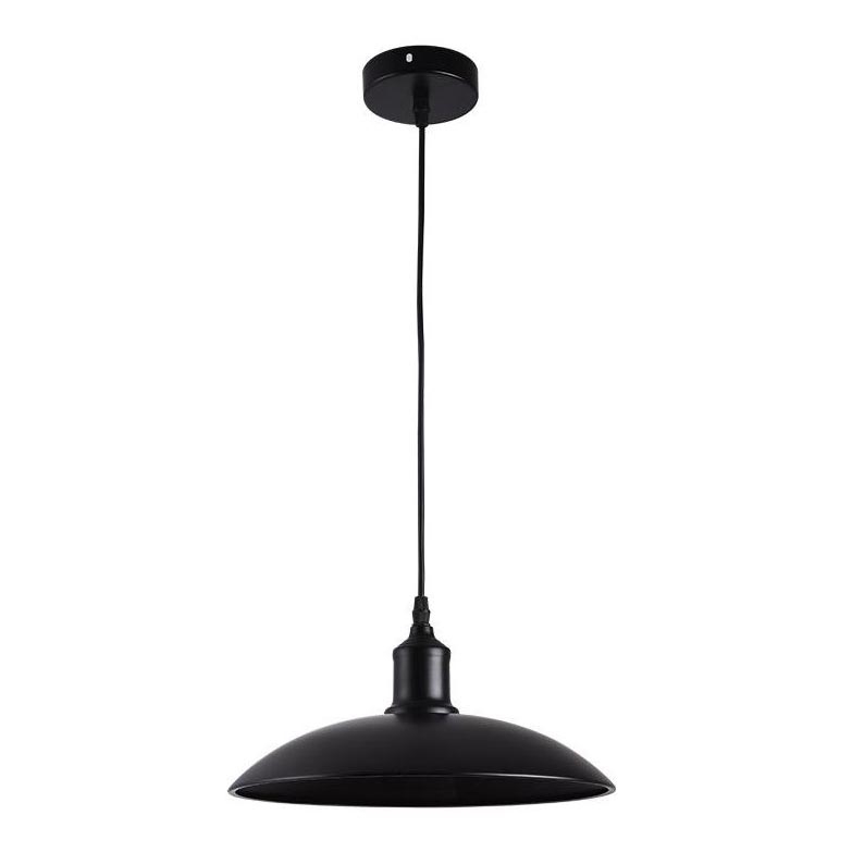Pendel 1xE27/60W/230V diameter 29 cm sort