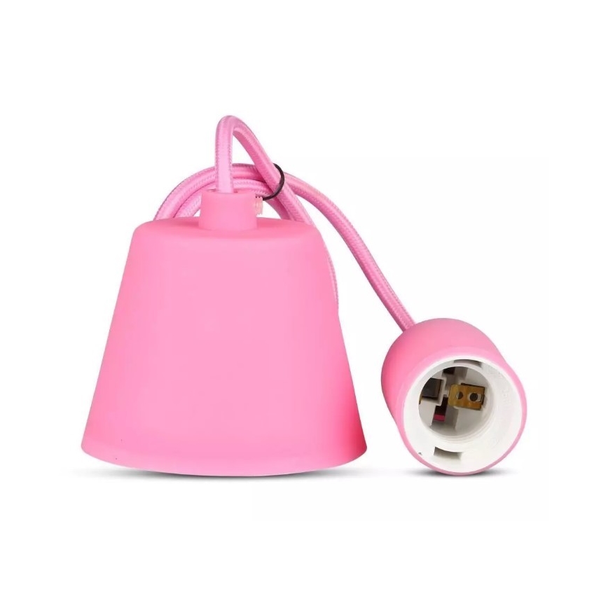 Pendel 1xE27/60W/230V pink
