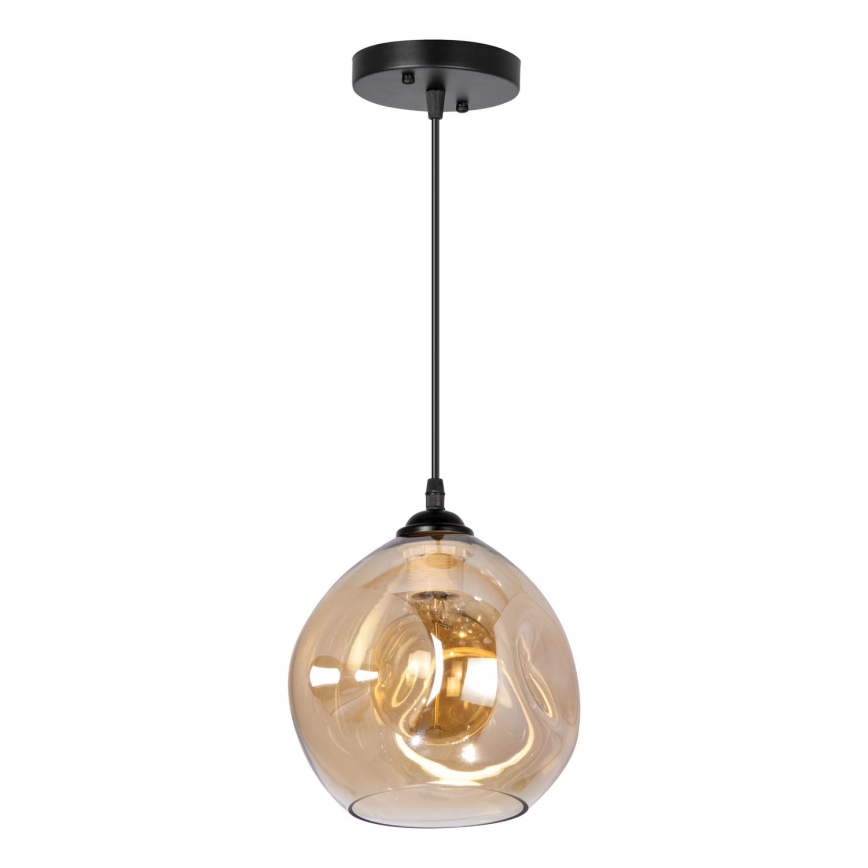 Pendel 1xE27/60W/230V sort/røget