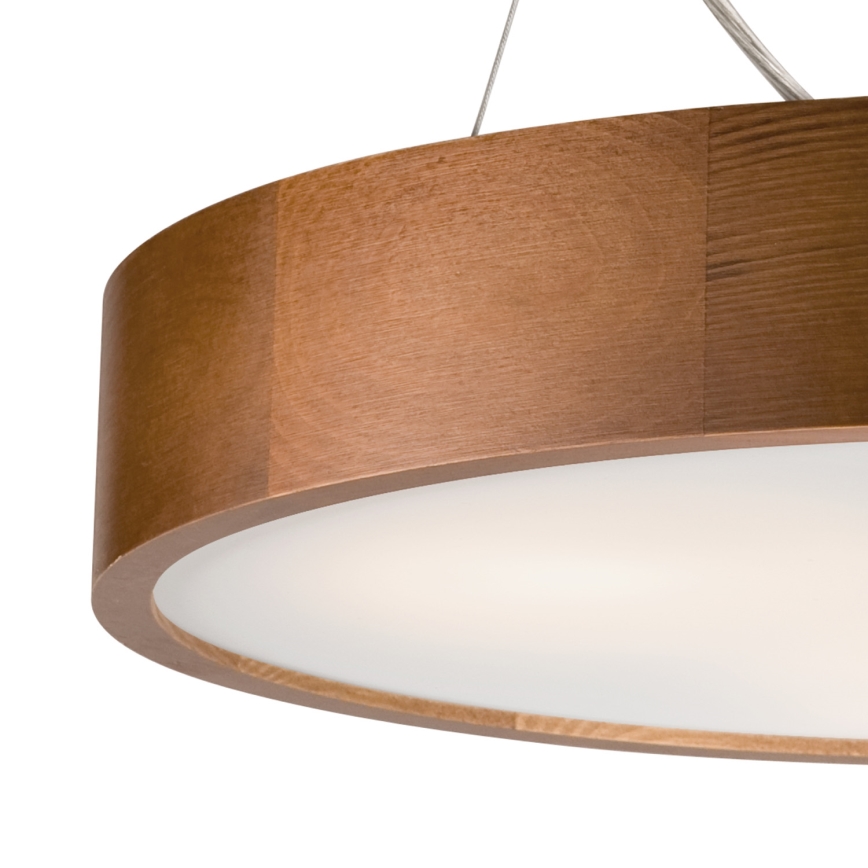 Pendel 3xE27/60W/230V ø 47 cm fyrretræ