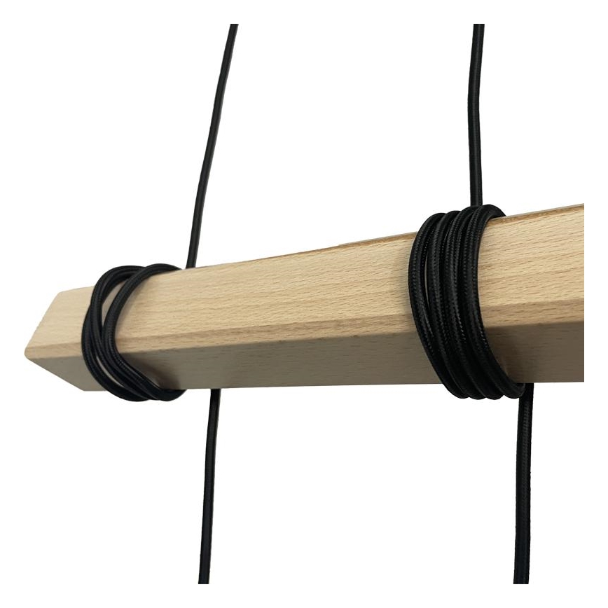 Pendel 4xE27/60W/230V sort