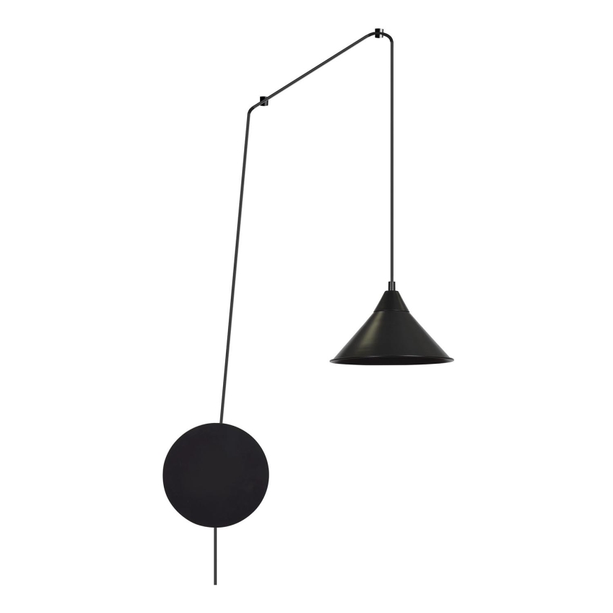Pendel ABRAMO 1xE27/15W/230V sort