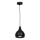 Pendel AKTAN 1xE27/60W/230V sort