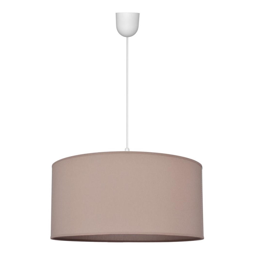 Pendel ALBA 1xE27/15W/230V diam. 40 cm beige