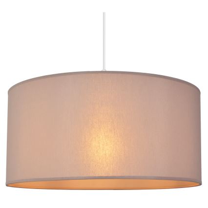 Pendel ALBA 1xE27/15W/230V diam. 40 cm beige