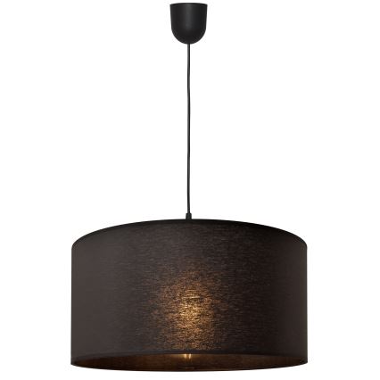 Pendel ALBA 1xE27/15W/230V diam. 40 cm sort