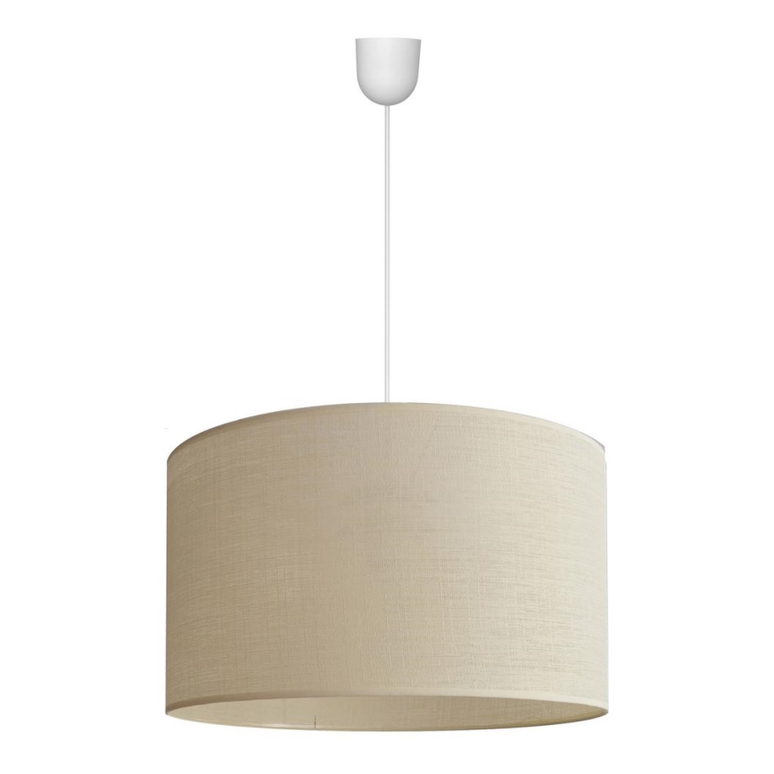 Pendel ALBA 1xE27/15W/230V diam. 45 cm beige