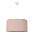 Pendel ALBA 1xE27/15W/230V diam. 45 cm beige