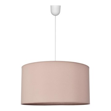 Pendel ALBA 1xE27/15W/230V diam. 45 cm beige