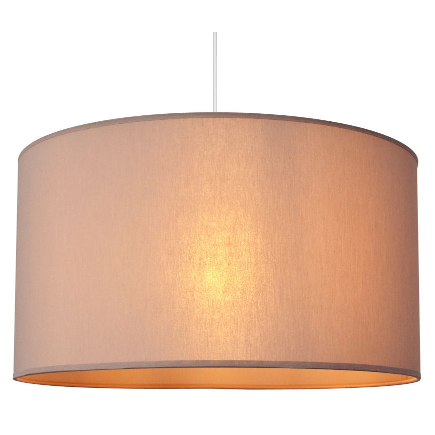 Pendel ALBA 1xE27/15W/230V diam. 45 cm beige