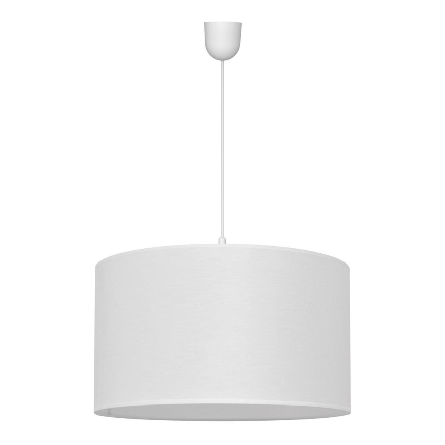 Pendel ALBA 1xE27/15W/230V diam. 45 cm hvid