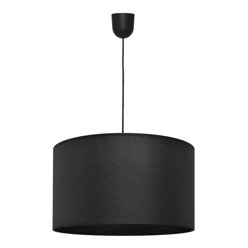 Pendel ALBA 1xE27/15W/230V diam. 45 cm sort
