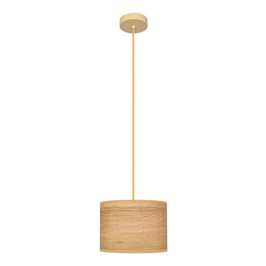 Pendel ALBA 1xE27/15W/230V diameter 20 cm brun