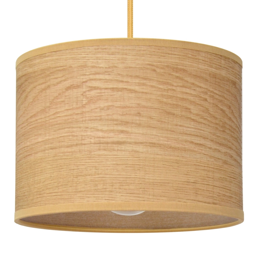 Pendel ALBA 1xE27/15W/230V diameter 20 cm brun