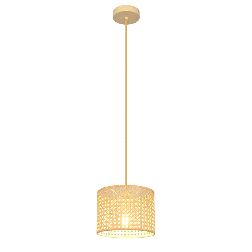 Pendel ALBA 1xE27/15W/230V diameter 20 cm Rattan