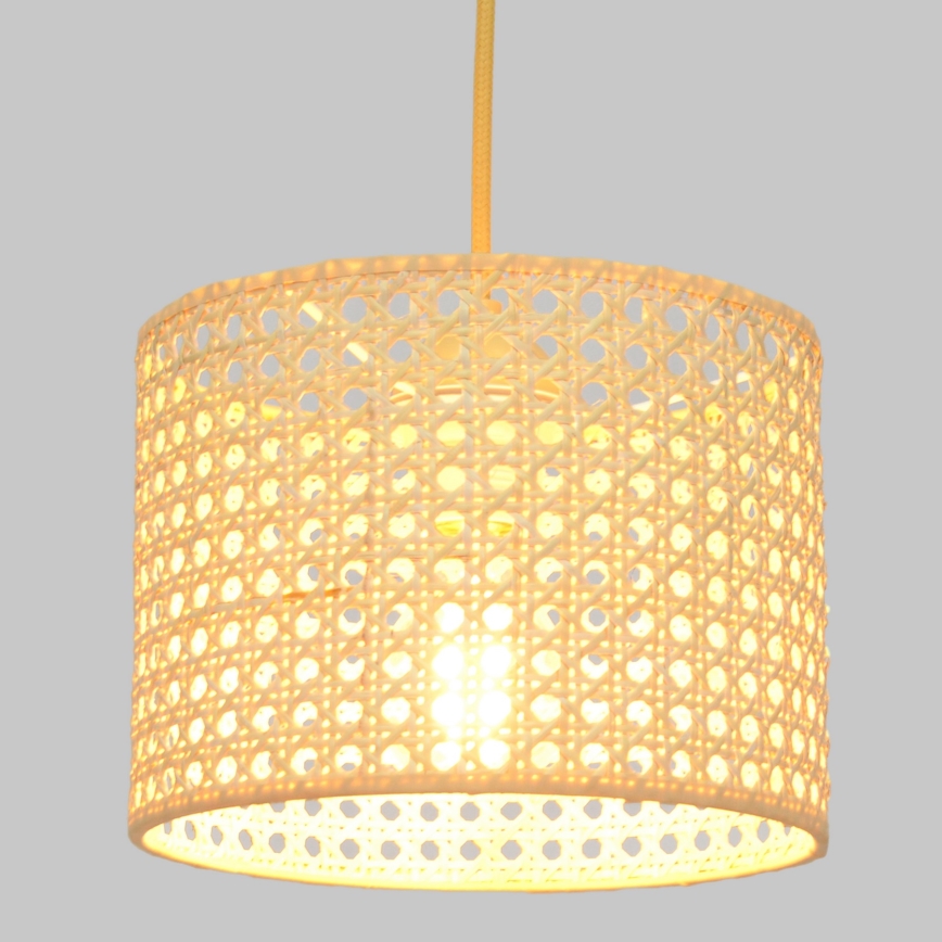 Pendel ALBA 1xE27/15W/230V diameter 20 cm Rattan