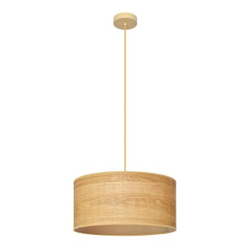 Pendel ALBA 1xE27/15W/230V diameter 40 cm brun