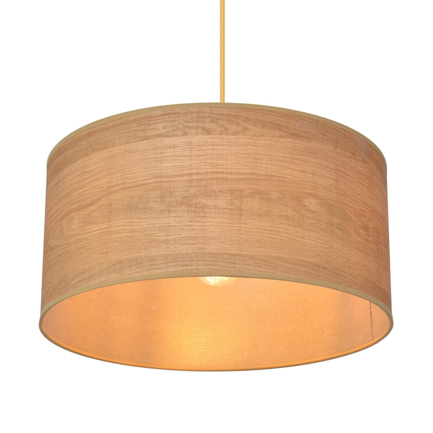 Pendel ALBA 1xE27/15W/230V diameter 40 cm brun