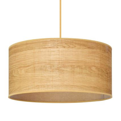 Pendel ALBA 1xE27/15W/230V diameter 40 cm brun